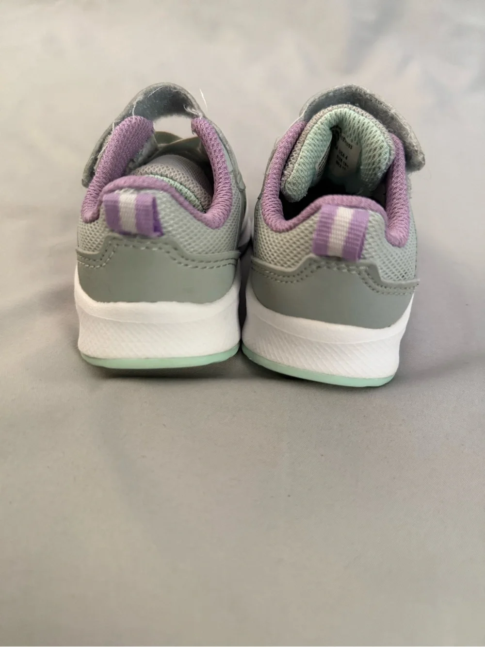2 Pair Toddler Sneakers-Nike and Athletic Works - Velcro Strap size 4